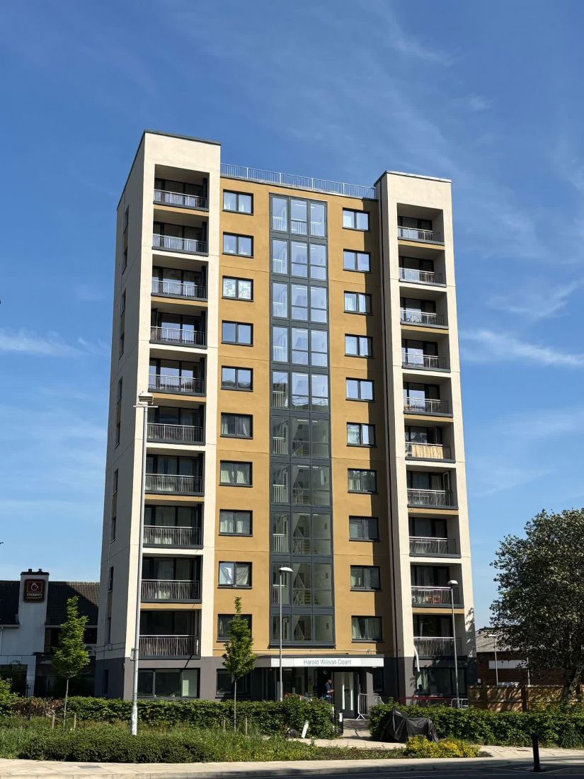 Harold Wilson Court, Huddersfield Stone Wool
