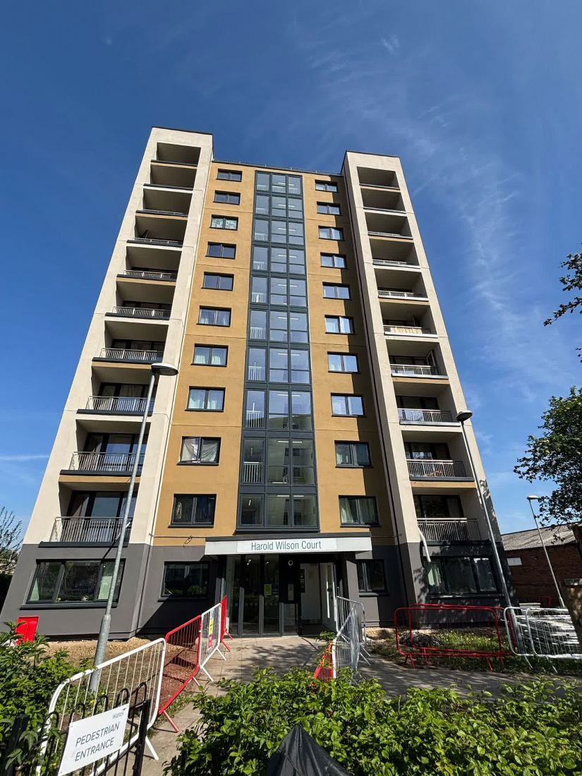 Harold Wilson Court, Huddersfield Stone Wool